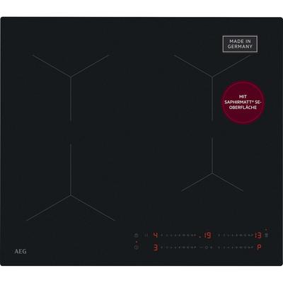 AEG Induktions-Kochfeld "TO641A0AIT", saphirmatt se, B:58,0cm H:4,4cm T:51cm, Kochfelder, SaphirMatt SE-3x kratzresistentere Oberfläche, Booster,Made in Germany