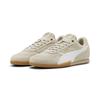 Sneaker PUMA "Bella Donna Nylon Sneakers Damen", Gr. 37.5, desert dust weiß gold beige, Obermaterial: Kuhleder, Textil, Synthetik; Futter: Textil; Innensohle: Textil; Laufsohle: Gummi, Schuhe