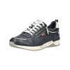 Sneaker MUSTANG SHOES "Mustang Shoes Sneaker Synthetik", Herren, Gr. 45, blau (navy), Synthetik, casual, Schuhe