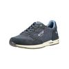 Sneaker MUSTANG SHOES "Mustang Shoes Sneaker Lederimitat", Herren, Gr. 45, blau (navy), Lederimitat, casual, Schuhe