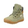 Schnürstiefelette PEPINO "Pepino Stiefelette Leder/Textil", Damen, Gr. 24, grün (hellgrün), Leder, Textil, casual, Schuhe