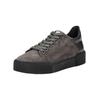 Sneaker HÖGL "Högl Sneaker Veloursleder", Damen, Gr. 40, grau (iron), Veloursleder, casual, Schuhe