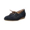 Bootsschuh PAUL GREEN "Paul Green Halbschuhe Veloursleder", Damen, Gr. 42, blau (dunkelblau), Veloursleder, casual, Schuhe