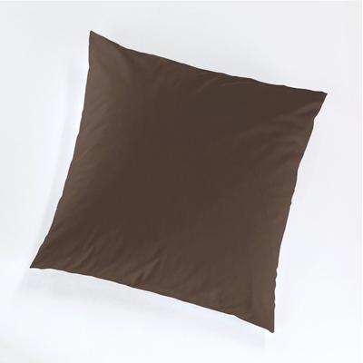 Kissenbezug PRIMERA "Primera Luxus-Satin Kissenbezug", braun, B:40cm L:40cm, Mako-Satin, 100% Baumwolle, Mako-Satin, Kissenbezüge, Passend zu unserer Primera Luxus-Satin Bettwäsche Image