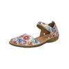 Riemchensandale JOSEF SEIBEL "Josef Seibel Sandalen Leder", Damen, Gr. 40, bunt (multi), Leder, casual, Schuhe