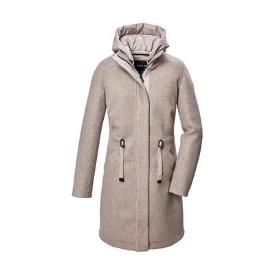 Parka "GW 46 WMN PRK", Damen, Gr. 36, beige (hellbeige), Oberstoff 1: Oberseite: 100% Polyester, Rückseite: 100% Polyester/ Oberstoff 2: 100% Polyester (recycelt), Futter: 100% Polyester (recycelt), Wattierung: 100% Polyester, G.I.G.A. DX BY... Image