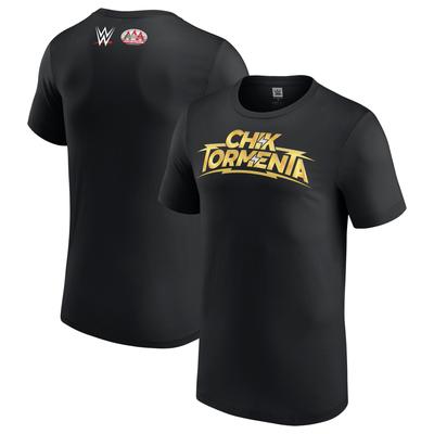 Herren-T-Shirt mit „Chik Tormenta AAA“-Logo in schwarz Image