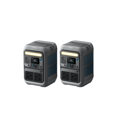 2x Anker SOLIX C300 Portable Power Station