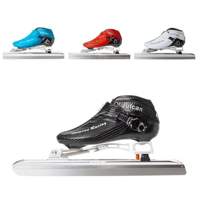 CITYRUN Ice Skates Shoes Zip Boot Dislocation Ice Blade Skating Patines 380mm 410mm 430mm 62 HRC