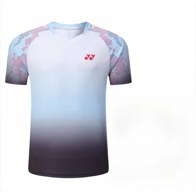 2025 New Badminton Dress Competition Dress Men's and Women's Speed Drying Competition Short Sleeve Couple's Top T-shirt