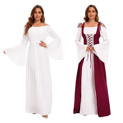 Cosplay Frauen mittelalter liche Renaissance Kostüm Cosplay über Anzug Kleid Weste Victoria Prinzessin Steam Punk Strap Plus Size Image