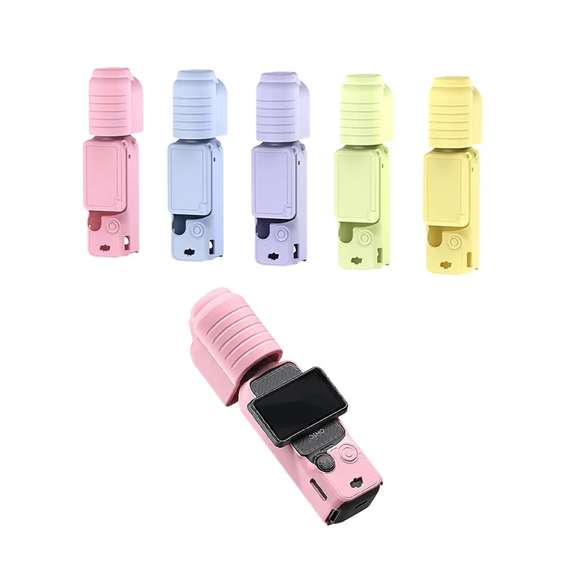 Schutzhülle für DJI Osmo Pocket 3, Kamera, kratzfeste Hülle, Objektiv und Bildschirm, weiche Silikonhülle, Pocket 3, Zubehör Image