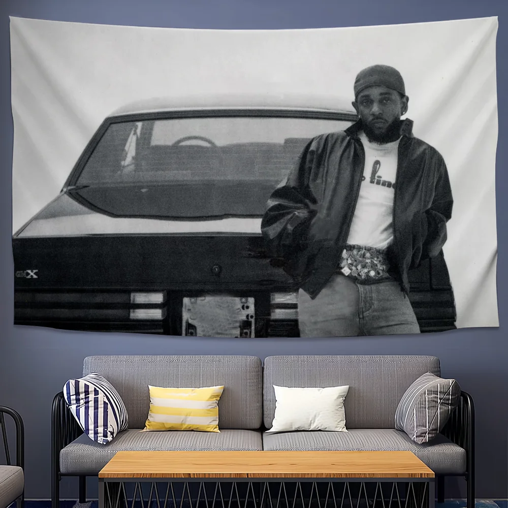 Rapper Cool K-Kendrick Lamar GNX Wandteppich Hintergrund Hängendes Tuch Schlafzimmer Wandteppich Raumdekoration Ästhetischer Wandteppich Wandbehang Image