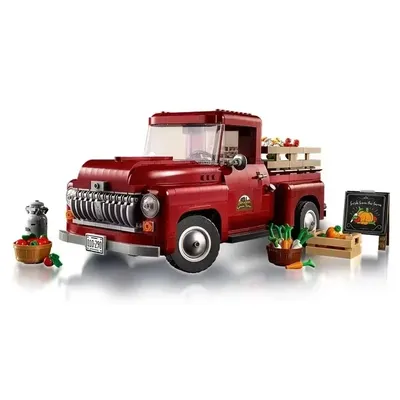 Legolcks Auto Serie Retro Pickup Truck Modell Bausteine DIY kreative Stadt heiß verkauft Set Spielzeug Junge Geburtstagsgeschenk Image