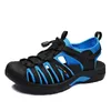 Sommer Echtes Leder Männer Sandalen Mode-Design Atmungsaktive Casual Schuhe Männer Weichen Boden Outdoor Strand Sandalen Große Größe 48