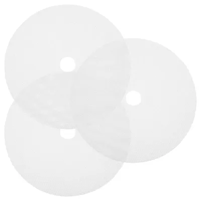 3pcs Round Silicone Dehydrator Sheets Food Dryer Silicone Mats Dehydrator Pads Fruit Dryer Liner Reusable Food Freeze Mat