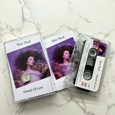 Retro Rock Kate Bush Music Tape Hounds of Love Album Cassettes Cosplay Recorder Walkman Car