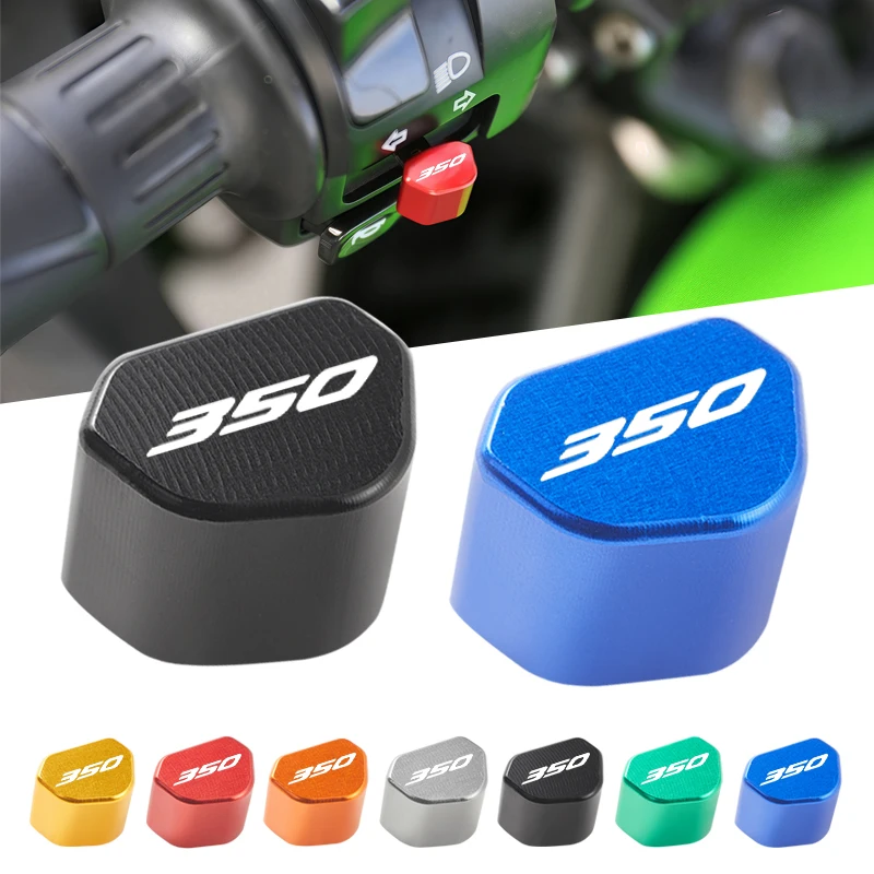 CNC Aluminium Motorrad Schalter Taste Blinker Schalter Schlüssel Kappe Für Honda Forza 350 FORZA 350 NSS350 CB350 ADV 350 ADV 350 Image