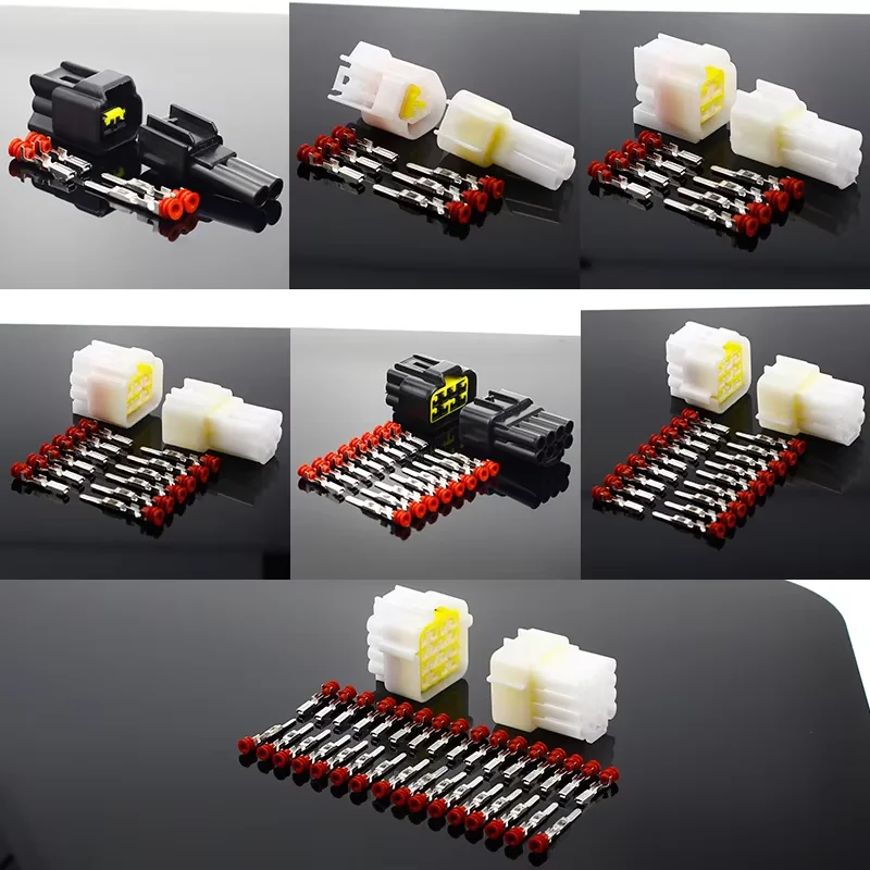 1 Sätze wasserdichter Kabelstecker 2/3/4/6/8/9/16 Pin Straße Kfz-Abdichtung Elektrogerät Kfz-LKW-Anschluss Image