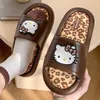 Sanrio Hausschuhe Hello Kitty Cinnamoroll Sommerschuhe Strandsandalen Kuromi Flip Flops Outdoor Weiche Sohle Mode Geschenk Mädchen Frauen