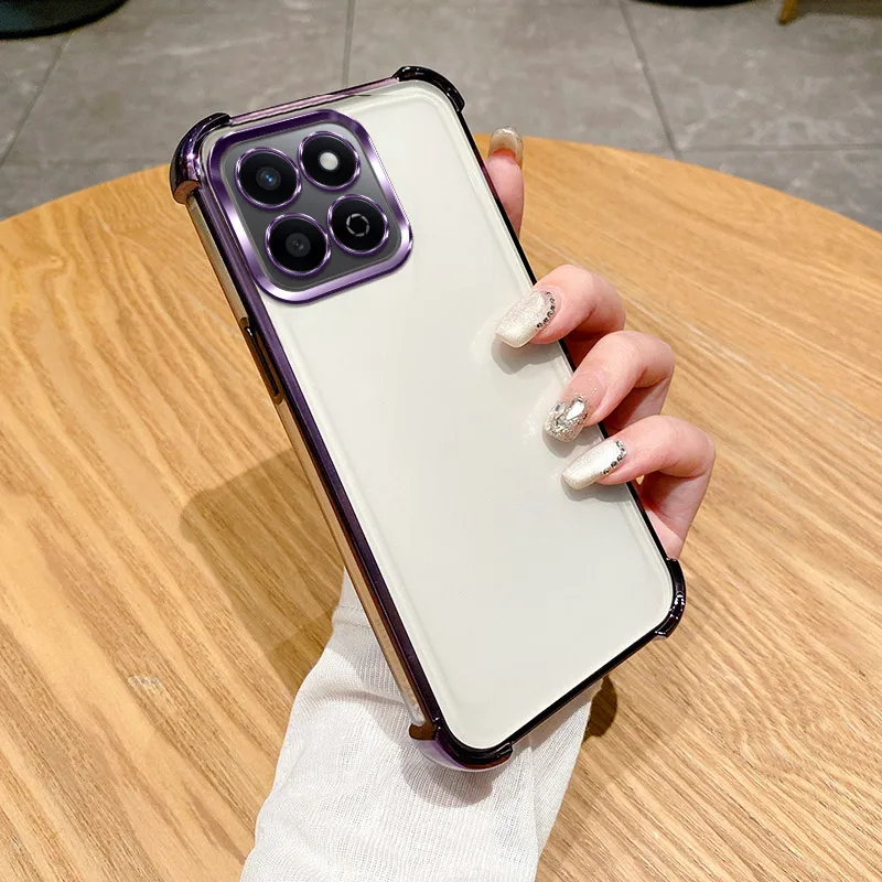 Für Honor 200 Smart Case Honor X7C Telefon Fall Honor X5B X5B Plus X8 4G X7C Vier Ecken verdickung Stoßfest Überzug zurück abdeckung Image