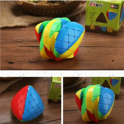 Shengshou 5x5x5 Mastermorphix Speed Cube 5x5 Rice Dumpling Magic PuzzleSengso Cube 5x5 Mastermorphix Cubo Magico Lernspielzeug Image