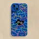 Una custodia per telefono con stampa gatto nero per Xiaomi 15 Custodie Xiaomi 14T 13T 12T Pro 13 12 11 Lite 5G 14 Poco F7 F6 F5 X6 X7 X3 M6 Pro Cover