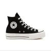 Converse Chuck Taylor All Star Platform Clean Skateboard-Schuhe für Herren und Damen,