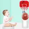 Basketballtore mit Ball und Pumpe, Basketballsystem, verstellbares Basketballkorb-Set, Indoor-Outdoor-Spiel für Kinder
