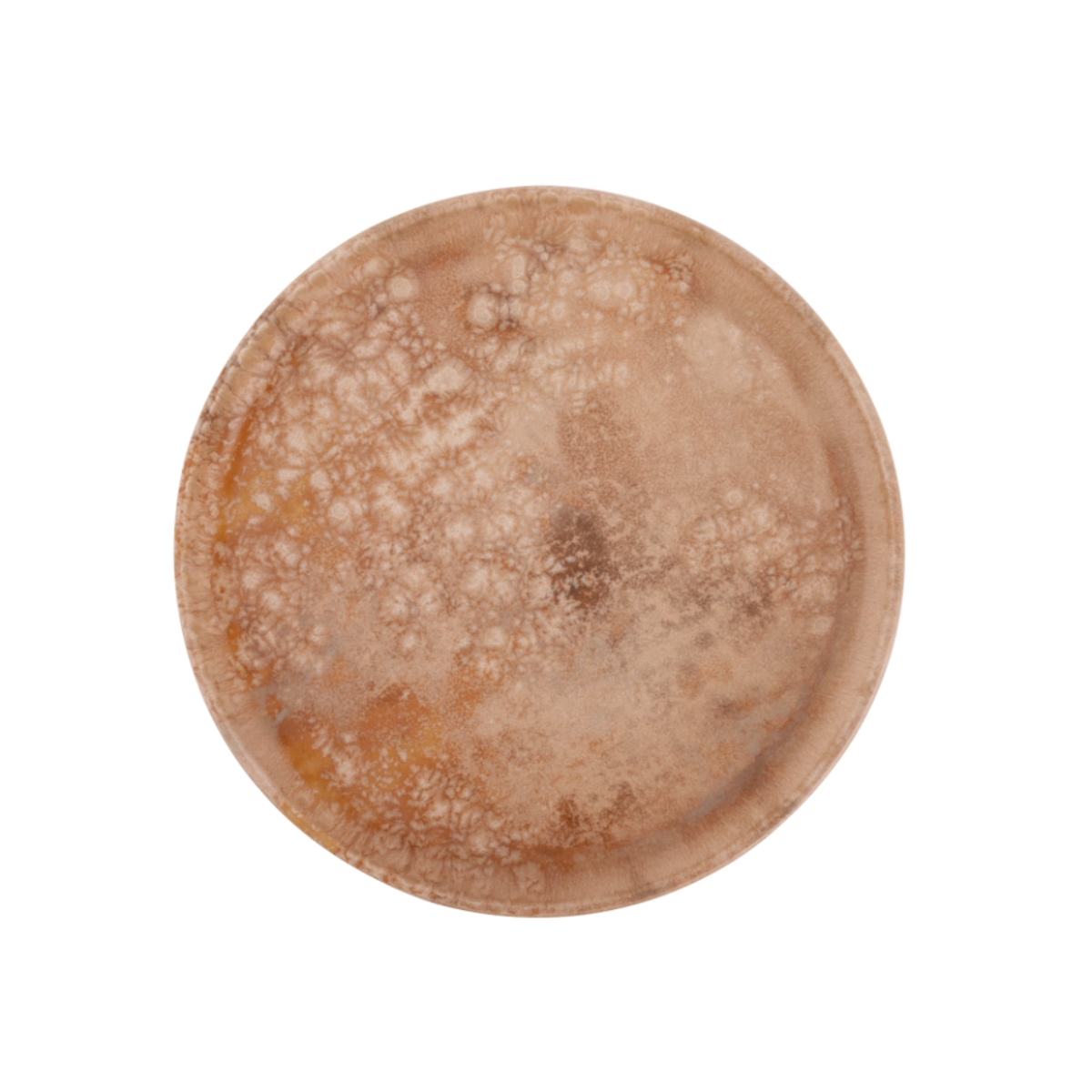 James Cooke - Dune - Teller Set 2-teilig Ø 22 cm aus Steinzeug – Hellbraun – Spülmaschinen- & Hitzebeständig – Modernes Design – Ideal für Frühstück Image