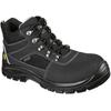 Sicherheitsstiefel SKECHERS "TROPHUS - LETIC" Gr. 48,5, schwarz, 48,5, Nubukleder, Mesh, Schuhe, S1 P ESD, durchtrittsicher, bequem und elektrisch ableitend