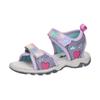 Sandale LICO "Sandale Blacky V", Gr. 25, lila, Synthetik, Schuhe
