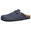 Clog LICO "Pantolette Bioline Clog Soft", Gr. 43, blau, Synthetik, Schuhe