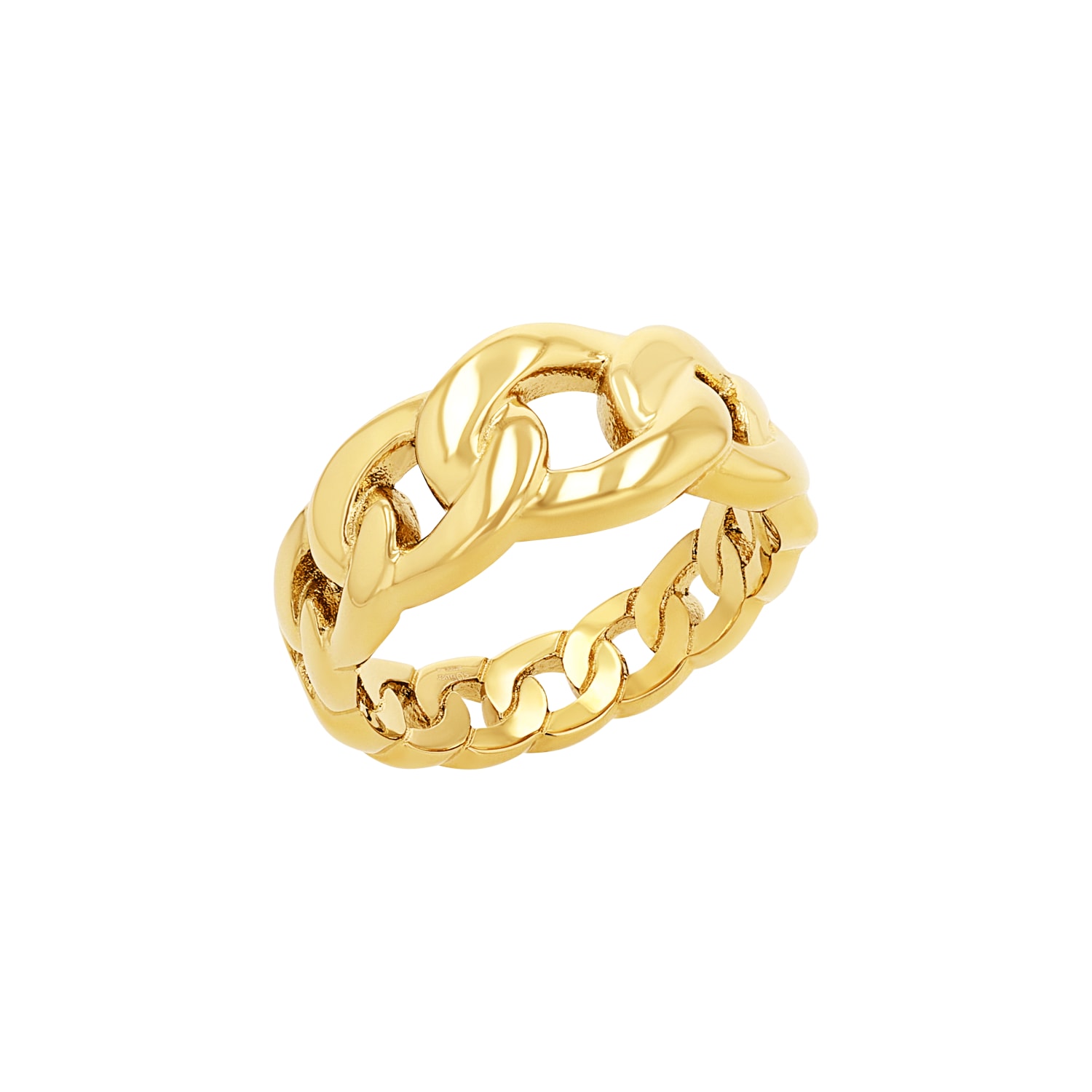 Fingerring S.OLIVER "2039752/-53/-54/-55" Gr. 54, gold (gelbgoldfarben), Fingerringe, Damen, 54, Edelstahl