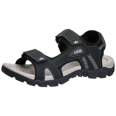 Outdoorsandale LICO "Sandale Lealman V", Gr. 44, schwarz, Synthetik, Schuhe Image