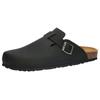 Clog LICO "Pantolette Bioline Clog Soft", Gr. 43, schwarz, Synthetik, Schuhe