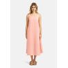 Sommerkleid SMITH & SOUL, Damen, Gr. XXL, US-Größen, rot (coral), Material: 82% Viskose, 18% Polyamid, unifarben, casual, A-Linie normal, Rundhals, ohne Ärmel normaler Saum, Kleider, mit Seitenschlitze