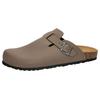 Clog LICO "Pantolette Bioline Clog Soft", Gr. 46, grau, Synthetik, Schuhe