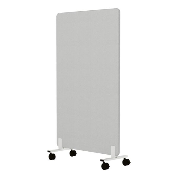OTTO Office Stellwand »Frankfurt« mit Rollen 80/160 cm grau, 80x160x3 cm