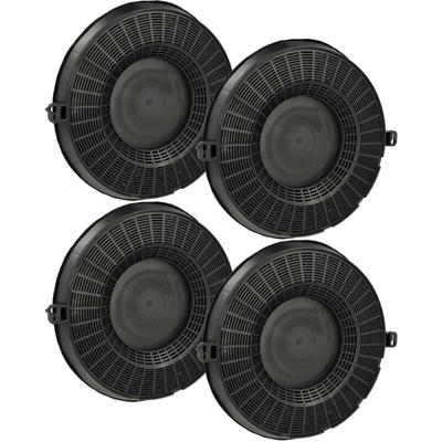 Vhbw - 4x Aktivkohlefilter kompatibel mit Arthur Martin AFT60200W, AFT60200X, EFT60100, EFT60100X Image