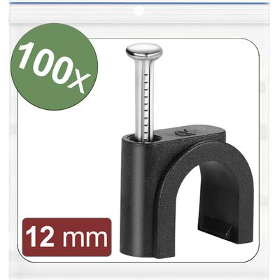 24CA434 Nagelschellen 24CA434 Bündel-Ø-Bereich 8 bis 12 mm Schwarz 100 St. - Quadrios Image