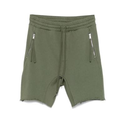 Raw-Hem Shorts - Green - Thom Krom Shorts