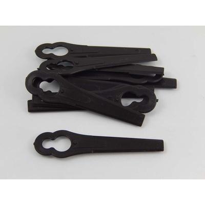 Vhbw - 20x Ersatz-Messer Ersatz für LawnMaster SB1501 für Rasentrimmer - Ersatzklinge Schwarz, Image