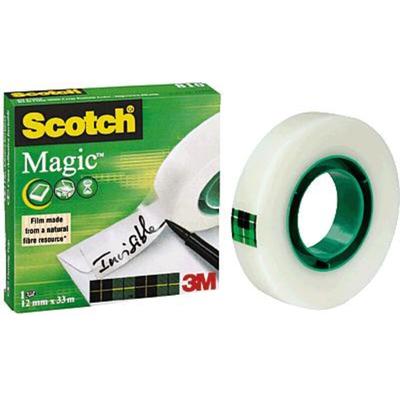 Scotch Scotch® Magic™ 810 M8101233 Klebeband Scotch® Magic™ 810 Transparent (l x b) 33 m x 12 mm 1 s Image