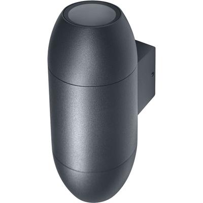 Ledvance - led Wandleuchte für 2x GU10 Leuchtmittel, Design Leuchte für Aussen in Kanonenoptik, für Image