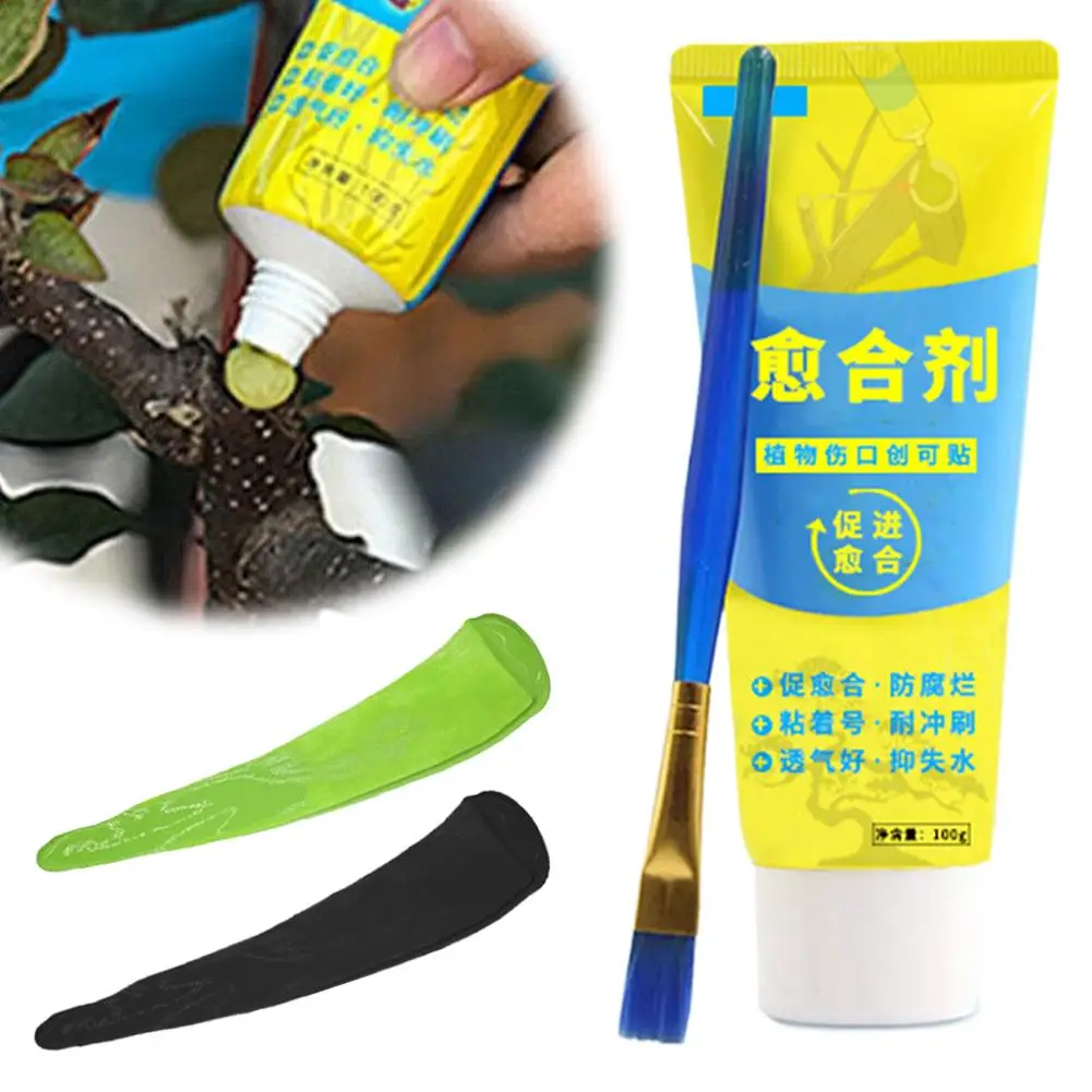 Heilmittel, Baumschnitt-Schutzmittel, Baumreparatur-Versiegelung, Pflanzenwachstumsregulator, Baumschnitt-Versiegelung, Bonsai-Pflanzenpaste, Baumversiegelung Image