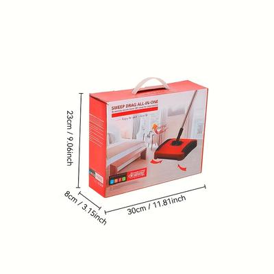 TEMU 1 Set Of Carpet Cleaning Machine, Household Hand Push Sweeping Machine, Hand Push Vacuum Cleaner, For Electricity Image