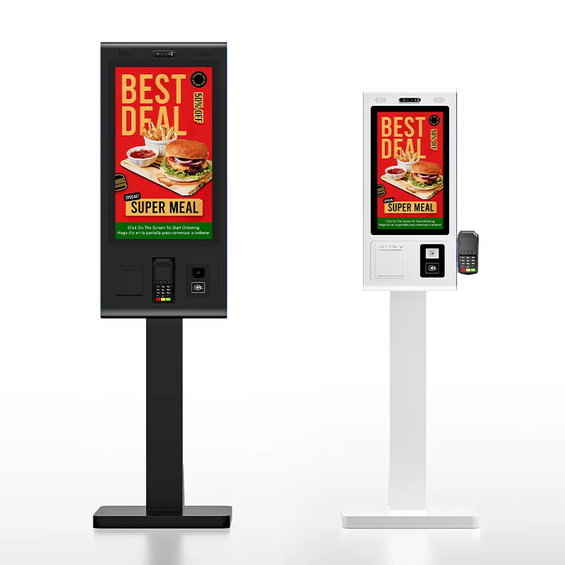 21,5-Zoll-Touchscreen POS Fast Food Self Service Order System Terminal Machine Payment Kiosk Image