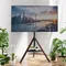 Trépied universel pour TV LCD, 32 à 70 pouces, hauteur réglable, inclinaison de 50kg, support pour moniteur VESA 600x600mm, support pour écran TV au sol