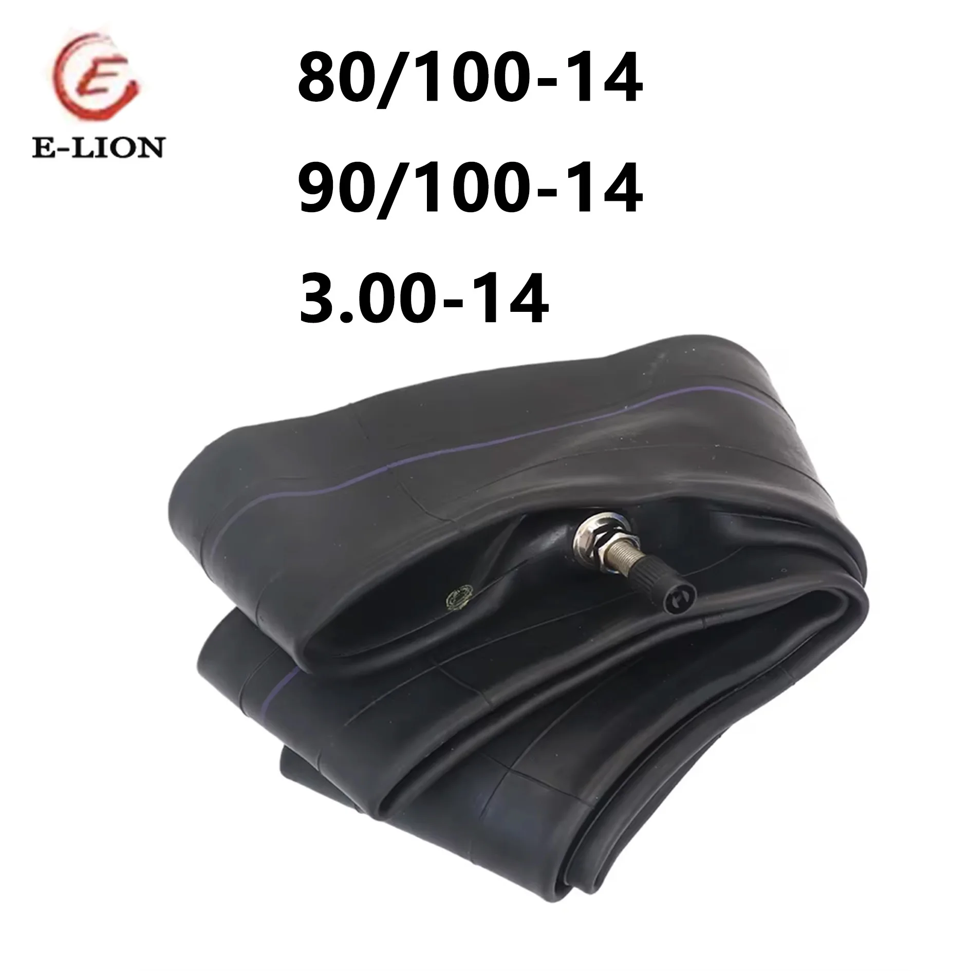 14 Zoll 3.00-14 80/100-14 90/100-14 Schlauch kompatibel mit, passend für 125 cc 140 cc 150 cc 160 cc Pit Mud Fahrräder Image